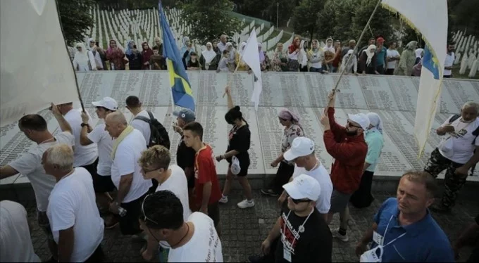 Bosna'da ölüm yolunda 'Barış Yürüyüşü' sona erdi