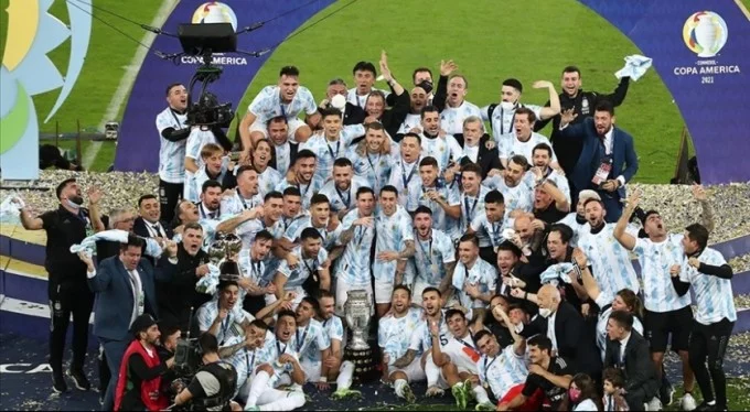 Arjantin'in 28 yıllık Kupa Amerika hasreti sona erdi