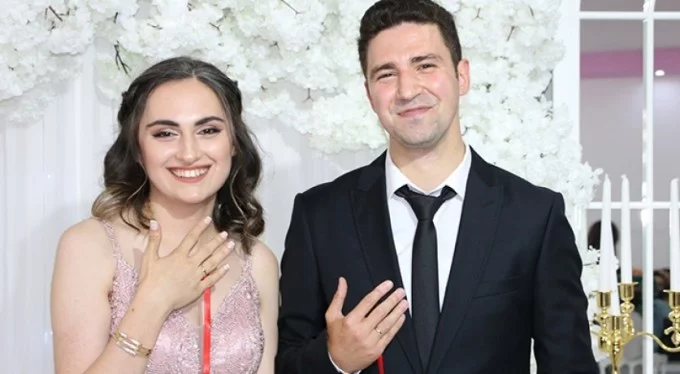 Bursa'da Ayşe Karaman-Serkan Köken çifti mutluluğa ilk adımlarını attı