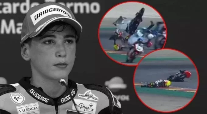 İspanya'da kahreden kaza! 14 yaşındaki yarışçı hayatını kaybetti