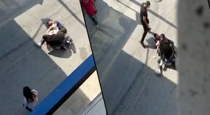 Bursa'da iki grup arasında silahlı kavga! An an kameralara yansıdı