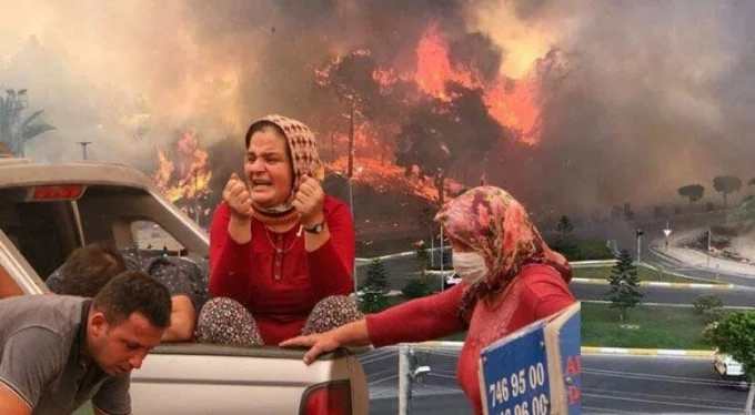 Türkiye'deki yangınlar için Azerbaycan ve  Ukrayna'dan destek geliyor