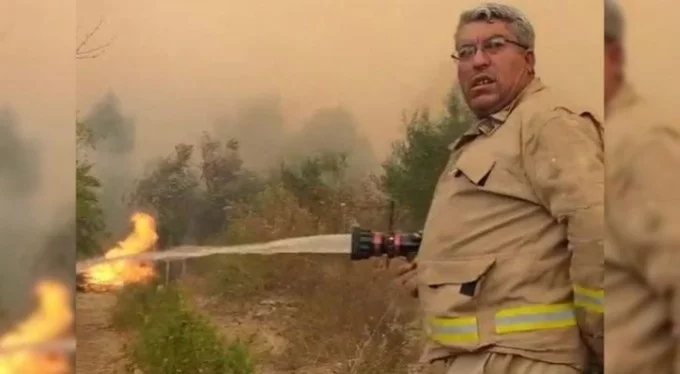 Manavgat'taki yangında şehit olan orman işçisi Yaşar Cinbaş'ın son görüntüleri ortaya çıktı