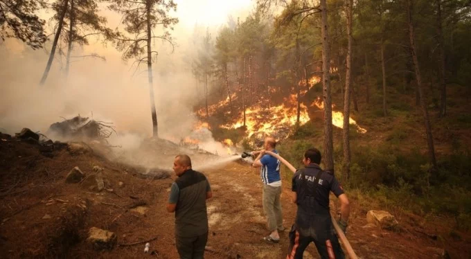 Manavgat orman yangınlarıyla ilgili 1 kişi tutuklandı
