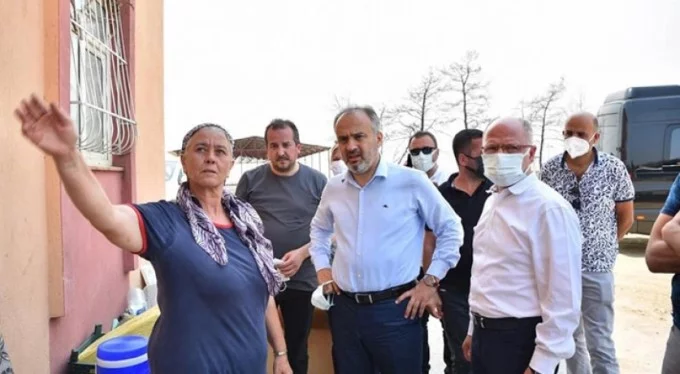 Davut Gürkan: "Milletimizin yardımları ile yaralar sarılıyor"