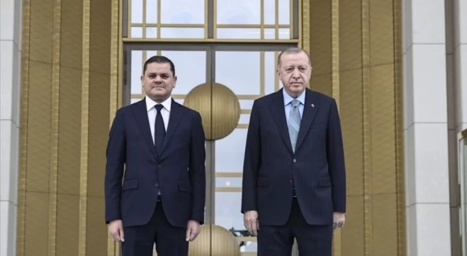 Cumhurbaşkanı Erdoğan, Libya Başbakanı'nı kabul etti
