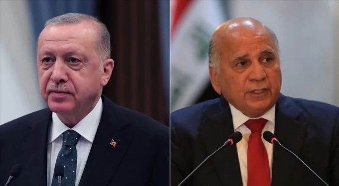 Cumhurbaşkanı Erdoğan, Irak Dışişleri Bakanı'nı kabul etti