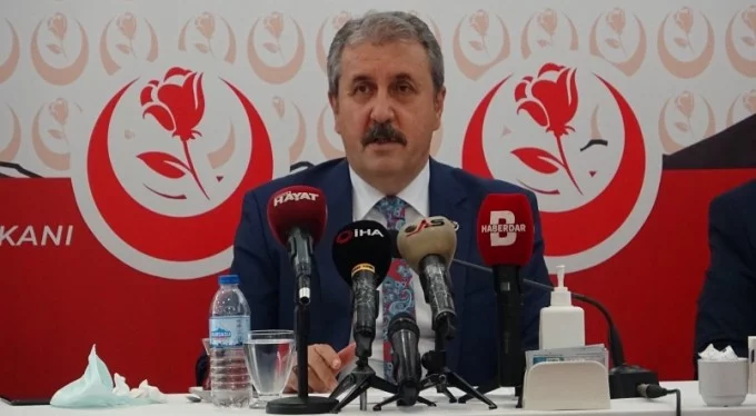 BBP Genel Başkanı Mustafa Destici Bursa'da: AYM'nin de HDP'yi kapatacağına inanıyorum