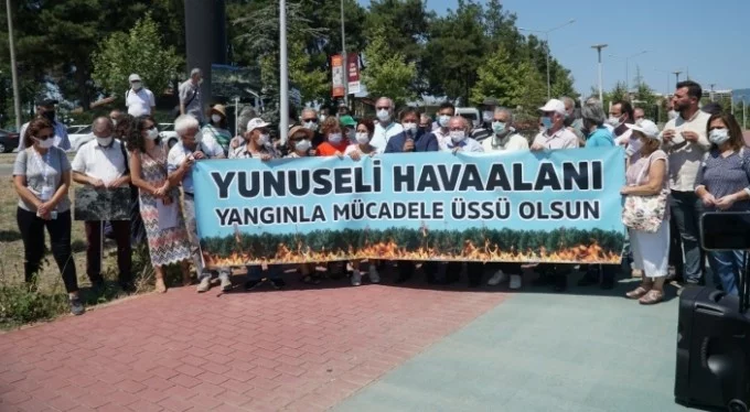 Bursa'daki sivil toplum örgütleri harekete geçti: Yunuseli, yangın müdahale üssü olsun