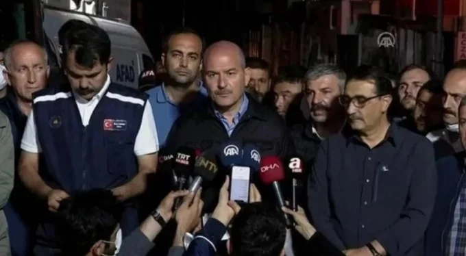 İçişleri Bakanı Soylu: Kastamonu'da 62, Sinop'ta 15 kayıp ihbarı var