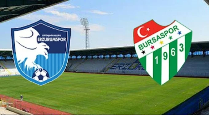 BB Erzurumspor-Bursaspor maç saati değişti