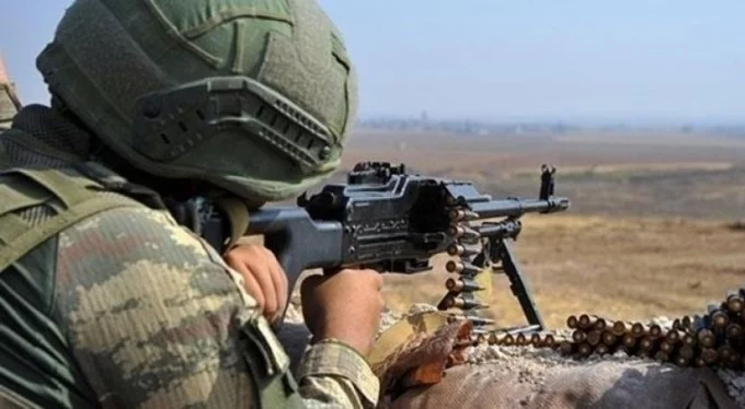 Barış Pınarı bölgesine saldırı girişimindeki 4 PKK'lı etkisiz hale getirildi