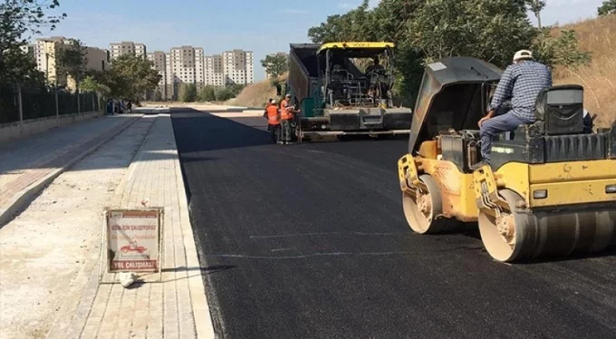 Osmangazi'de yollar asfaltla kaplanıyor