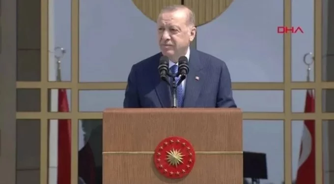 Cumhurbaşkanı Erdoğan, Beştepe'de işçilerle buluştu!