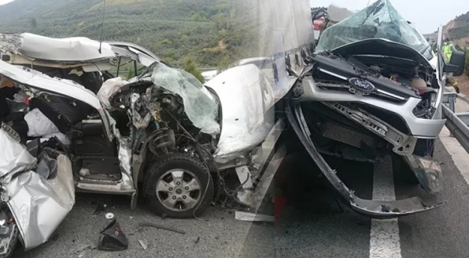 Bursa'da şeker komasına giren sürücü kaza yaptı, araç hurdaya döndü!