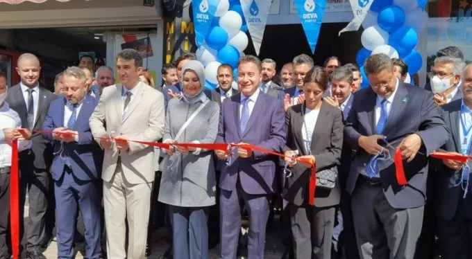 DEVA Partisi Genel Başkanı Babacan Bursa'da: 'Esnafımız dükkanını kapatmasın...'