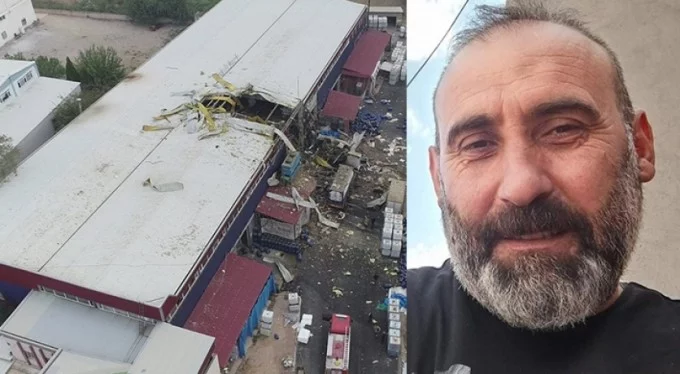 Bursa'daki patlamada hayatını kaybeden işçinin kimliği belli oldu