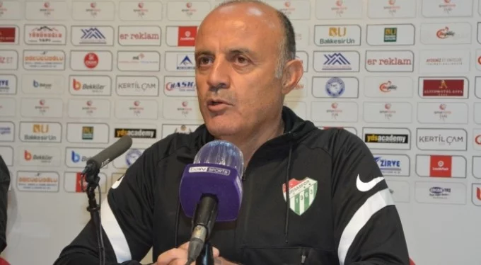 Bursaspor Teknik Direktörü Bizati: Bu takım hedefe gidecek!