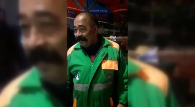 Bursa'da temizlik görevlisinden "insanlık ölmemiş" dedirten hareket