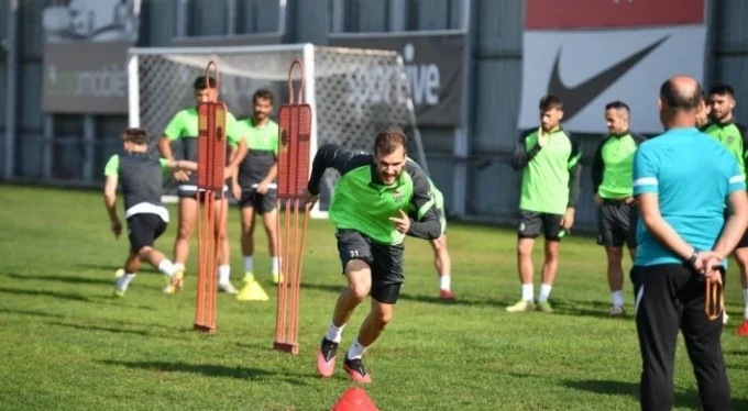 Bursaspor'da Kocaelispor maçı hazırlıkları tamamlandı