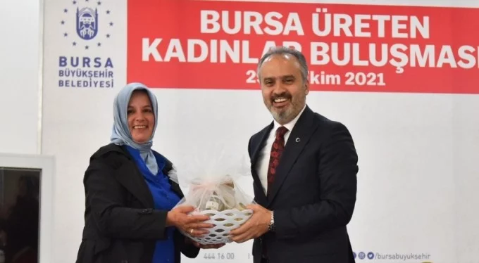 Başkan Aktaş: 'Bursa'da kadın kooperatifi sayımız 30'lu rakamlara geldi'
