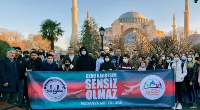 Mudanya Müftülüğünden gençler için İstanbul gezisi
