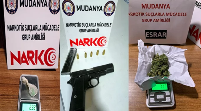 Mudanya polisi uyuşturucu tacirlerine göz açtırmıyor