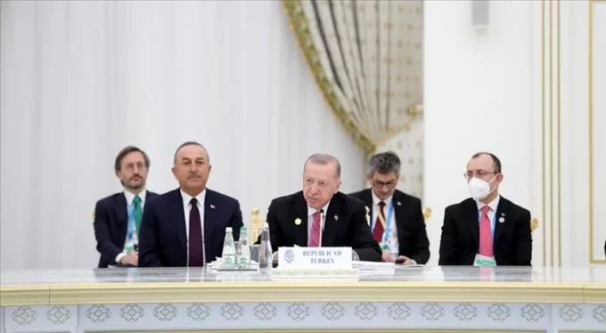 Erdoğan'dan bölgesel ve uluslararası iş birliği vurgusu