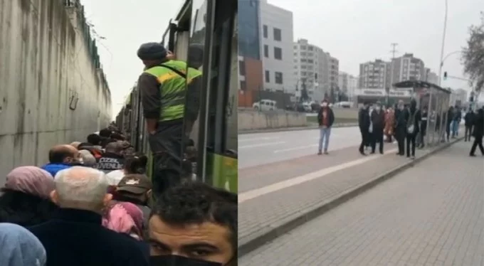 Bursa'da metro arıza yaptı, yolcular tahliye edildi