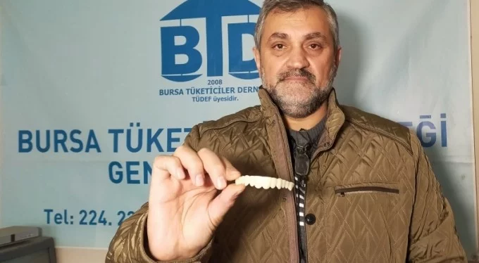 Bursa'da internetten diş protezi siparişi verdi, kargoyu açtığında şoke oldu