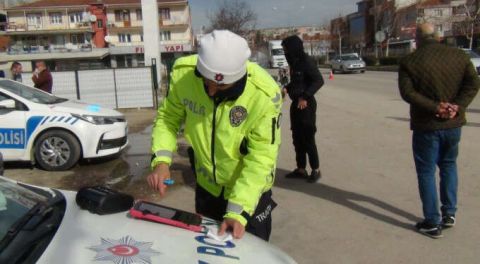 Bursa'da evrakı eksik olan cezayı yedi