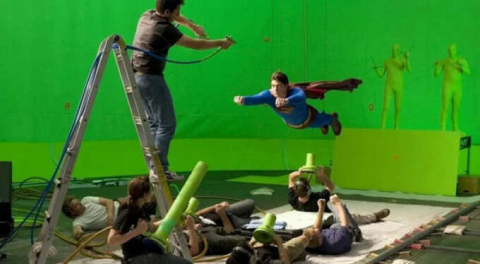 Filmlerin ilginç kamera arkası görüntüleri!