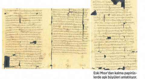 Antik dönem eski Mısır'da aşk büyüleri!