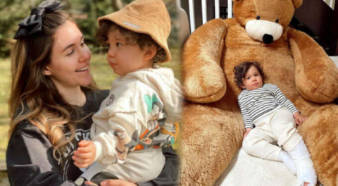 Berfu-Eser Yenenler çiftinin oğlu Kuzey nazara geldi!