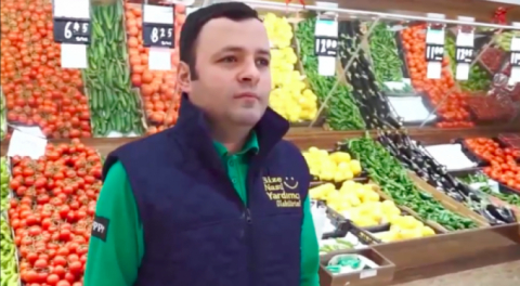 Özhan Market'te anlamlı tören!