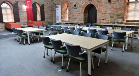 Yıldırım'a yeni bir kütüphane daha... Hizmete açıldı