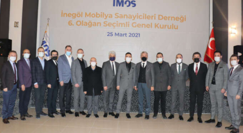 İnegöl Mobilya Sanayicileri Derneği'nin yeni başkanı belli oldu