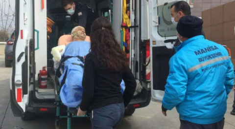 Korkunç anlar... Üstüne oturduğu teneke patladı, alevler içinde kaldı