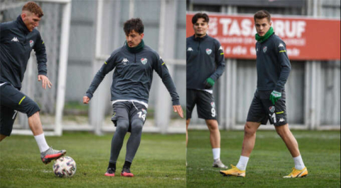 Bursaspor'da Altay maçı hazırlıkları sürüyor!