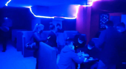 Bursa'da kaçak meyhaneye korona baskını!