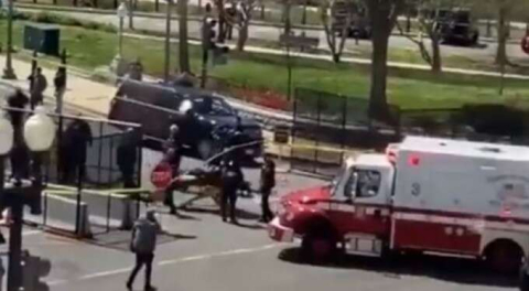 ABD Kongresi, giriş ve çıkışlara kapatıldı!