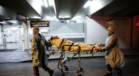 Brezilya'da korkunç koronavirüs tablosu