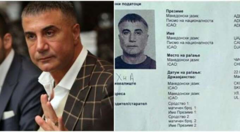 Sedat Peker'in Makedonya'da sahte evrakla ikamet ettiği ortaya çıktı