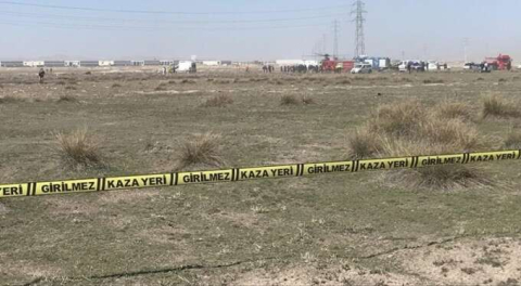 Konya'da askeri uçak düştü! Acı haber...