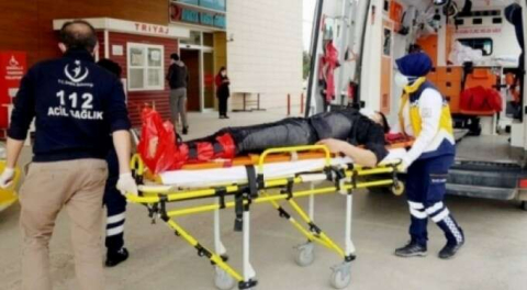 Bursa'da motosiklet kazası! Metrelerce sürüklendi