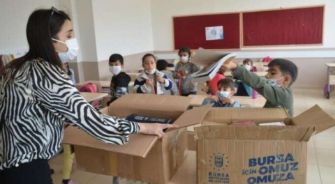 Bursa'dan Şırnak'a kitap kardeşliği