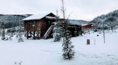 Beyaz sürpriz! Bursa'ya nisan ayında kar yağdı!