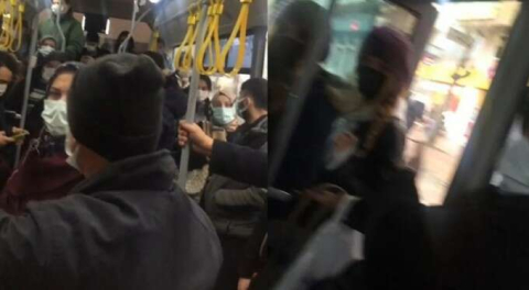 Bursa'da halk otobüsü karıştı! 'Neden insanların ekmeğiyle oynuyorsun?'