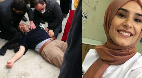 Bu acıya yürek dayanmaz... Genç hemşirenin babası sinir krizi geçirdi