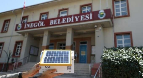 İnegöl'ün hava kalitesi anlık takip edilecek